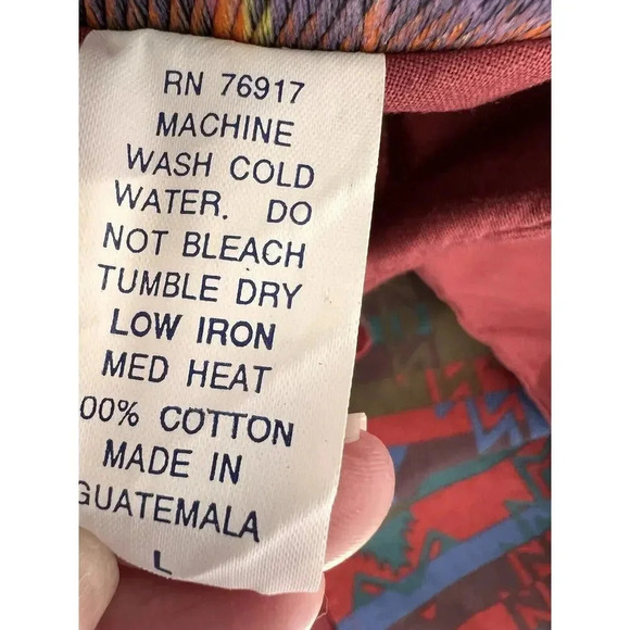 NWT Vintage Cricket by the Creek Women’s Button Up Shirt Rodeo Western LARGE - Picture 9 of 10